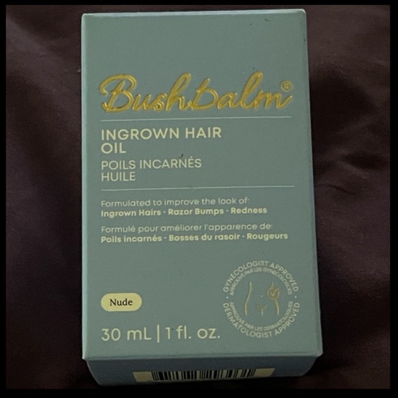 🆕 BushBalm Nude Ingrown Hair Oil - Picture 2 of 5